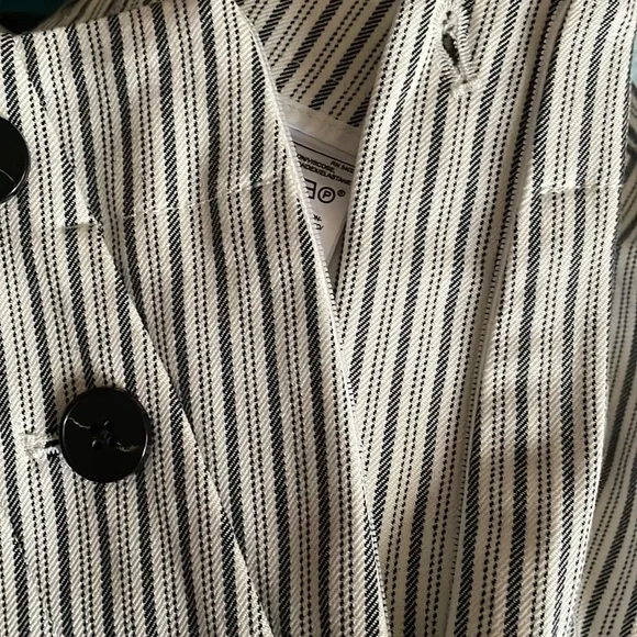 Banana republic wide crop stripe pants - Picture 6 of 7